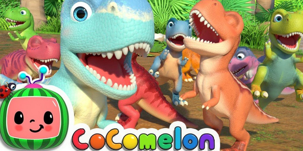 کارتون کوکوملون - Ten Little Dinos